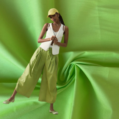 KOS CO COTTON POP LIKRA L # 2279 LIME ZEST