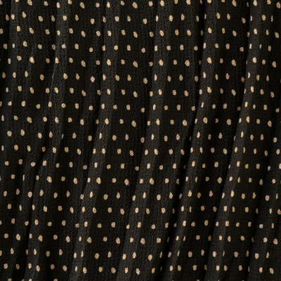 KOSULJAR S BUBBLE PRT MD PLISE DSN # 23 DOTS # BLACK ESTUCO BEIGE