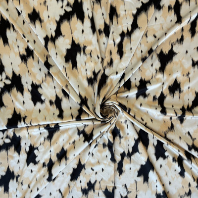 KOSULJAR S SATEN HANA DGT PRT DSN # MARBLE FLOWER # MELLOW