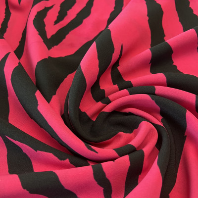 KOSULJAR S NENSI PRT DSN # ZEBRA # PINK BLACK