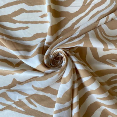 KOSULJAR S NENSI PRT DSN # ZEBRA # CHAMPAGNE BEIGE