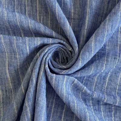 KOSULJAR P LINEN LOOK LRX DSN # STR # DENIM WHITE SLV