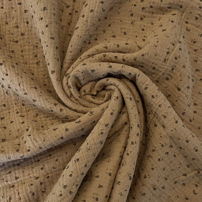 KOSULJAR CO MUSLIN PRT DSN # S FLOWERS # BEIGE