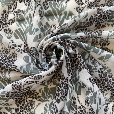 KOSULJAR S MUSLIN NEW DGT PRT DSN # TROPIC ANIMO # OLIVE