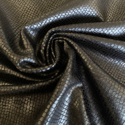 PONTE ROMA VIS L J FOIL PRT DSN # ALLOVER BLACK F # BLACK
