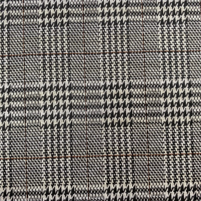 JQD KNIT S LEROY DSN # 7513 CHECKS # BEIGE BROWN