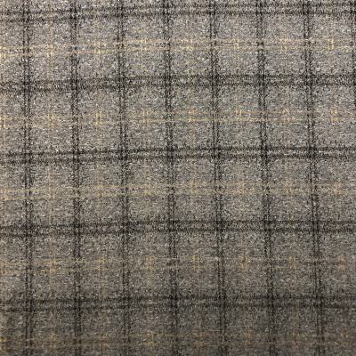 JQD KNIT S LEROY DSN # CHECKS 64238 # GRAY BLACK