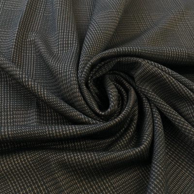 JQD KNIT V KORS DSN # CHECKS # BROWN