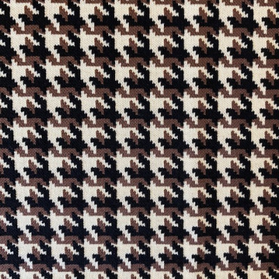 JQD KNIT V KORS DSN # PEPITO MEDIUM # BLACK BROWN