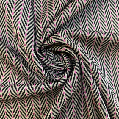 JQD KNIT V KORS DSN # ULLA HERRINGBONE # PINK