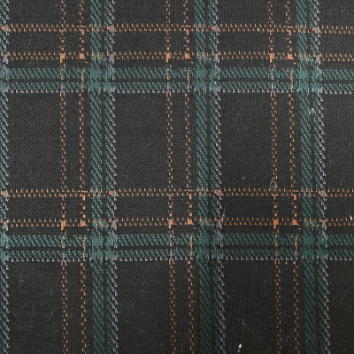 JQD KNIT S LEROY FUR DSN # 64027 CHECKS # BLACK GREEN