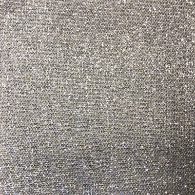POLY KNIT DISCO METALIC # L GRAY SLV