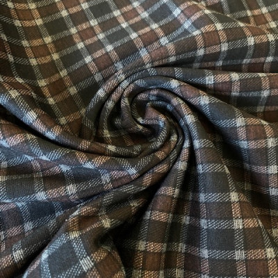 PONTE ROMA VIS NEW PRT DSN # CLASSIC CHECKS # PARDO GRAY