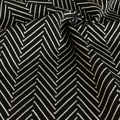 JQD KNIT V ZOE LUX DSN # ZIK ZAK 10104 # BLACK WHITE