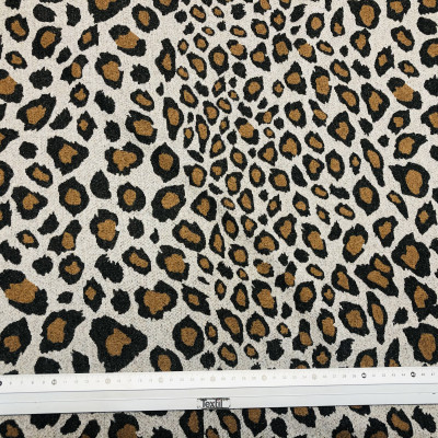 JQD KNIT S MONICA DSN # ANIMAL # BROWN BEIGE