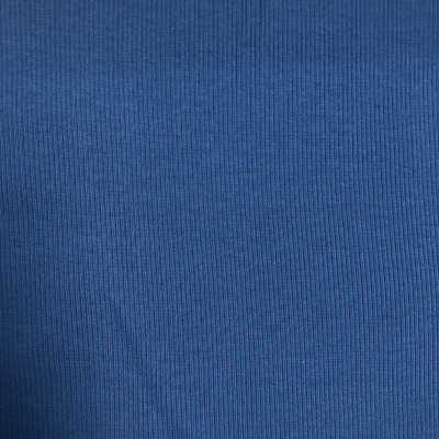 RENDER TT-100 BLUE OUT OF BLUE širine 1.1 m, gramaže 346 g/m2. Render za futer,rastegljiva pamučna tkanina, rebraste strukture, za ranfle na rukavima.
