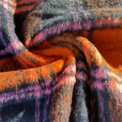 BUKLE S HARPER DSN # B CHECKS # PINK ORANGE