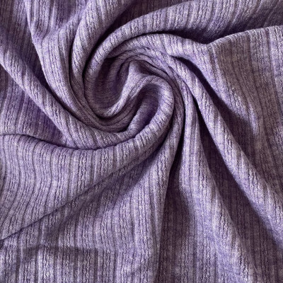 JQD KNIT VIS RIB # 2439 PURPLE SAPHIRE