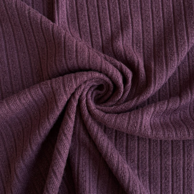 JQD KNIT VIS RIB # 1499 WINE TASTE