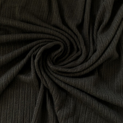 JQD KNIT VIS RIB BLACK