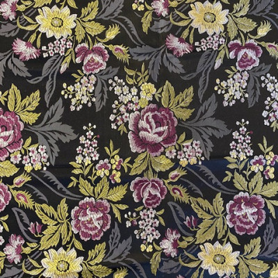 JQD S BAROQUE SPLENDOR DSN # SPRING GARDEN # BLACK PURPLE