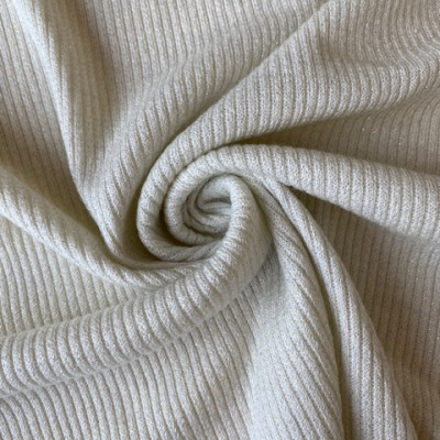 JQD KNIT VIS RIB LRX # 1506 VANILLA ICE