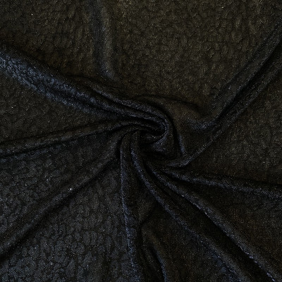 POLY KNIT N GLAM LRX DSN # ANIMAL # BLACK