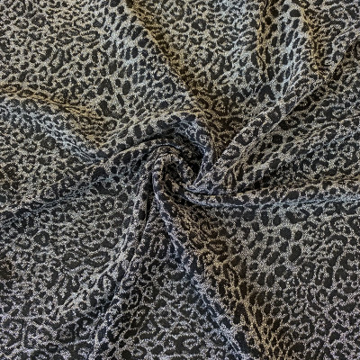 POLY KNIT N GLAM LRX DSN # ANIMAL # SILVER