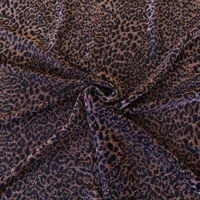 POLY KNIT N GLAM LRX DSN # ANIMAL # BRONZ