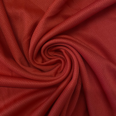 POLY KNIT S TEX-2294 # 1143 HIGH RISK RED