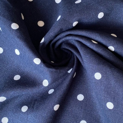 LAN VISKOZA 10 PRT DSN # S DOTS # NAVY WHITE