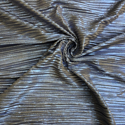 POLY KNIT PLISE FOIL H BLUE