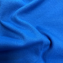 020812236-8079 - RENDER FUTER BRILIANT BLUE širine 1.1 m, gramaže 316 g/m2. Elastični pamučni render za futer, rebraste strukture, za izradu ranfli.