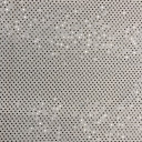 02140187-13671 - POLY KNIT BRILIANT EMB DOTS WHITE OFF SLV širine 1.5 m, gramaže 194 g/m2. Poliesterska trikotaža sjajnim lureksom i nitnama, za svečane kolekcije.