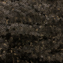 04130183-12818 - SLJOKICE S SIMPLICITY BLACK širine 1.3 m, gramaže 210 g/m2. Šljokice na tilu, glatke i diskretnog sjaja za svečane prilike. 