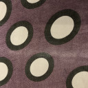 06012132-9187 - KOSULJAR S MUSLIN AMELIA PRT DOTS PURPLE širine 1.5 m, gramaže 41.4 g/m2. Muslin sa printom, lagan i lepršav, za šivenje haljina, bluza.