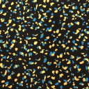 06022131-14764 - KOSULJAR S BUBBLE CREP PRT S ANIMAL BLACK YELLOW širine 1.5 m, gramaže 137 g/m2. Poliesterski košuljarac sa krep teksturom i printom, lagan i lepršav.