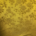 06022313-13841 - KOSULJAR S SATIN JQD ROSES GOLDEN PALM širine 1.5 m, gramaže 116 g/m2. Satenizirani košuljarac sa žakard efektom, za haljine, bluze.