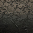 06022313-14913 - KOSULJAR S SATIN JQD FLOWER DAMASCUS BLACK širine 1.5 m, gramaže 116 g/m2. Satenizirani košuljarac sa žakard efektom, za haljine, bluze.