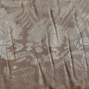 06022313-14915 - KOSULJAR S SATIN JQD FLOWER DAMASCUS CAFE CREME širine 1.5 m, gramaže 116 g/m2. Satenizirani košuljarac sa žakard efektom, za haljine, bluze.